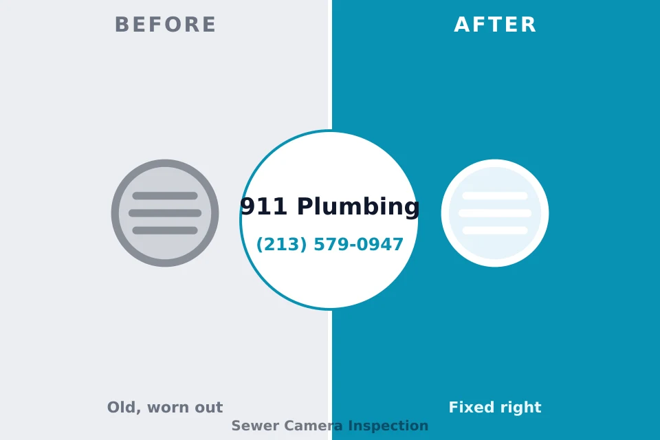 Before and after: plumbing company Brockton, MA